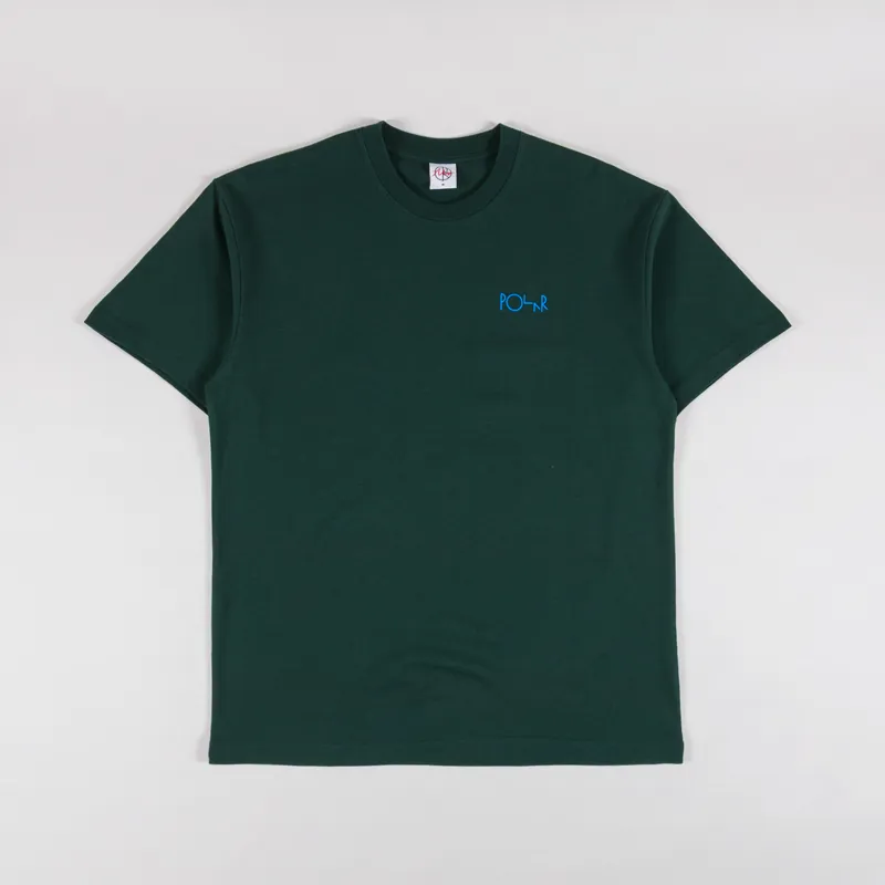 Polar Skate Co. Blah Blah Blah T Shirt Dark Green-1
