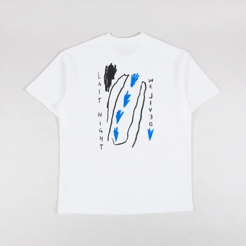 Polar Skate Co. Last Night T Shirt White