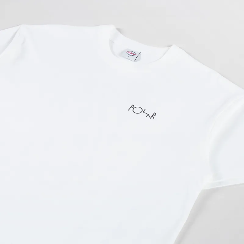 Polar Skate Co. Last Night T Shirt White-3