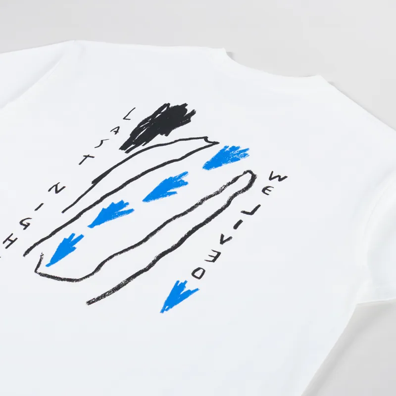 Polar Skate Co. Last Night T Shirt White-2