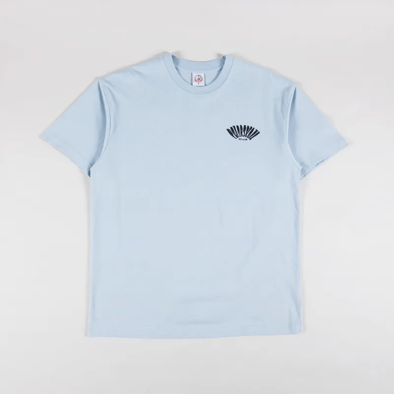 Polar Skate Co. Polar Skate Club T Shirt Light Blue-1