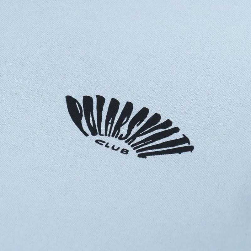 Polar Skate Co. Polar Skate Club T Shirt Light Blue-5