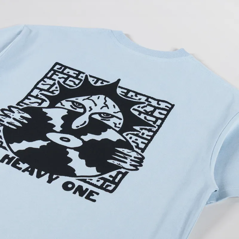 Polar Skate Co. Polar Skate Club T Shirt Light Blue-2