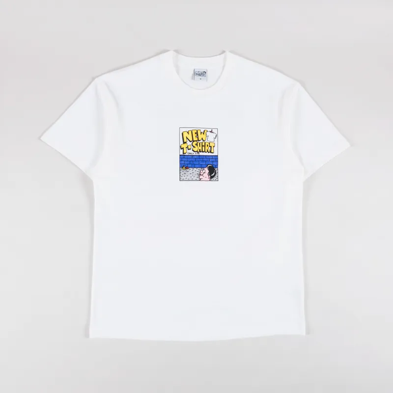 Polar Skate Co. New T Shirt White-1