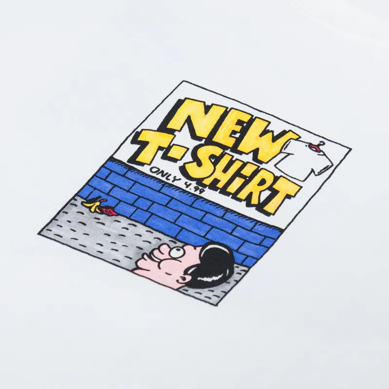 Polar Skate Co. New T Shirt White-5