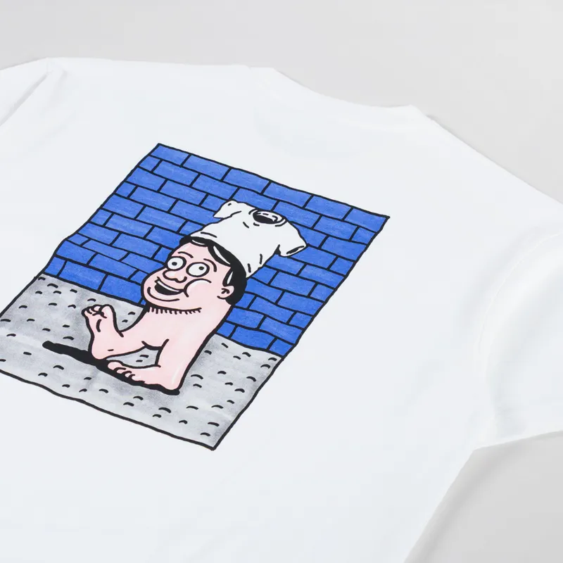 Polar Skate Co. New T Shirt White-2