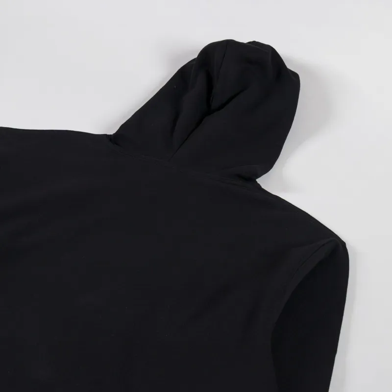 Polar Skate Co. Dave Hoodie Black Surf Logo-3