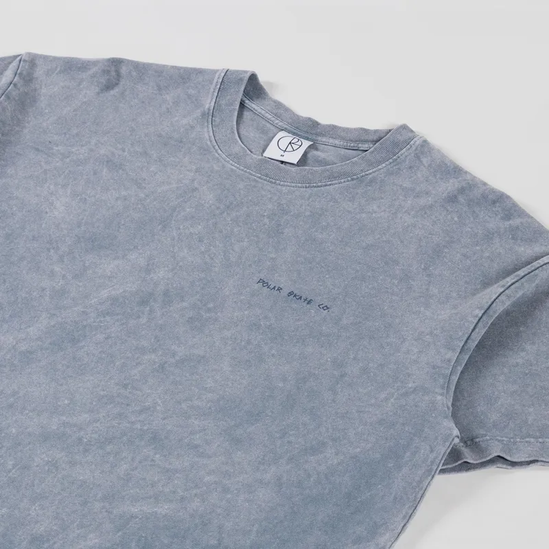 Polar Skate Co. Iotit Acid T Shirt Grey-3