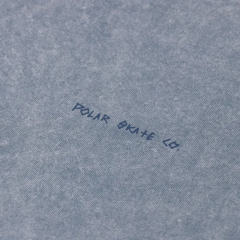 Polar Skate Co. Iotit Acid T Shirt Grey-5