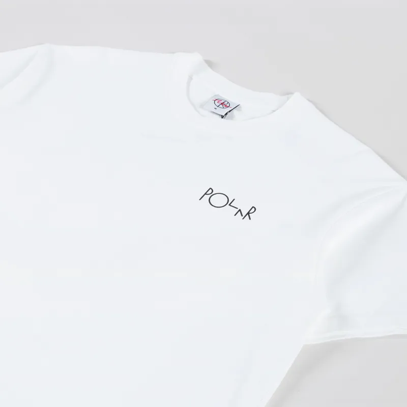 Polar Skate Co. Happy Sad T Shirt White-3