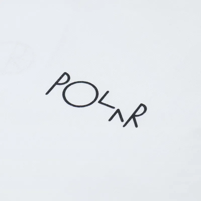 Polar Skate Co. Happy Sad T Shirt White-5