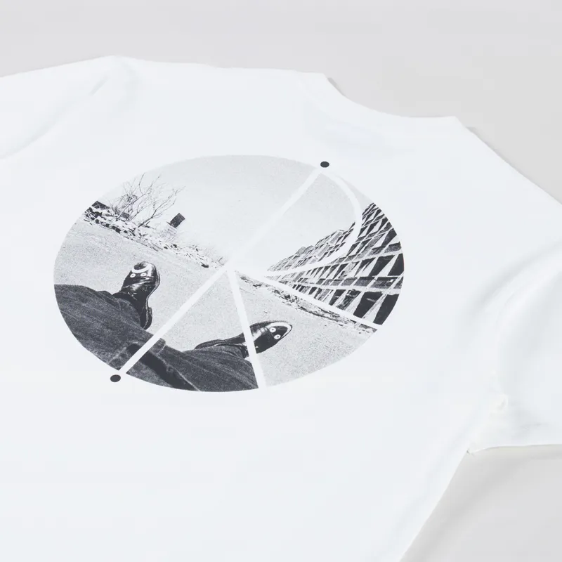 Polar Skate Co. Happy Sad T Shirt White-2