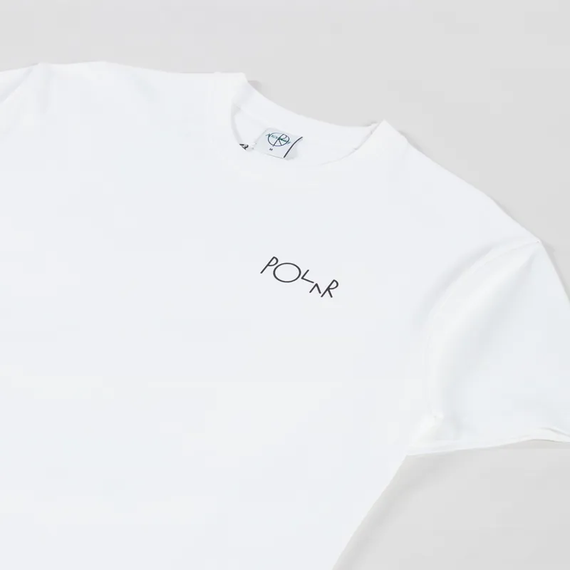 Polar Skate Co. Dunes T Shirt White-3