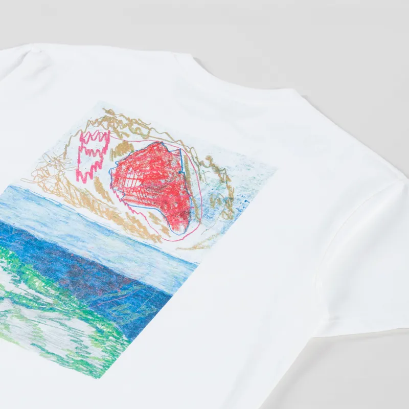 Polar Skate Co. Dunes T Shirt White-2