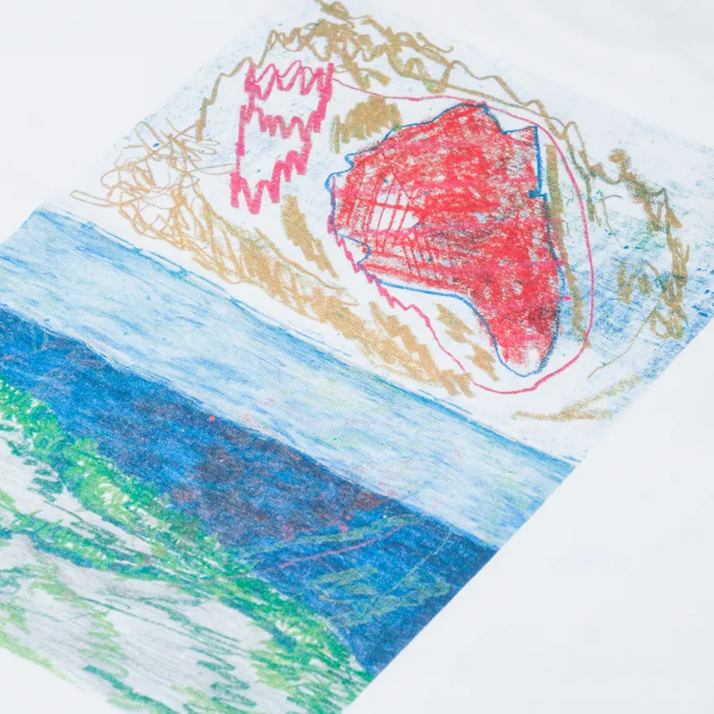 Polar Skate Co. Dunes T Shirt White-4