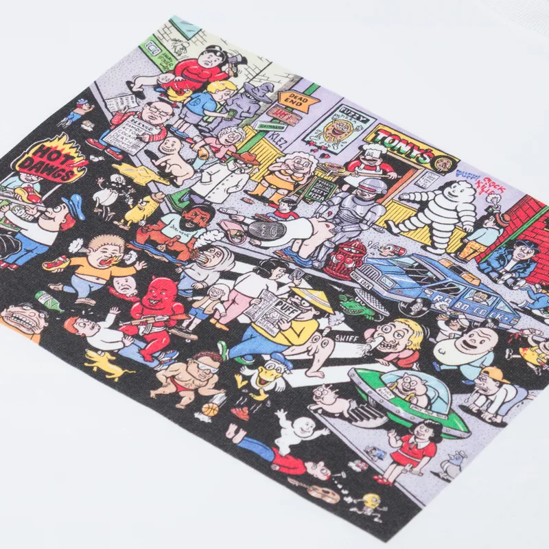 Polar Skate Co. Street Corner T Shirt White-2