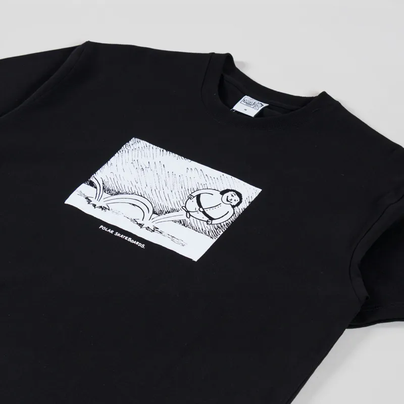Polar Skate Co. Bounce T Shirt Black-1