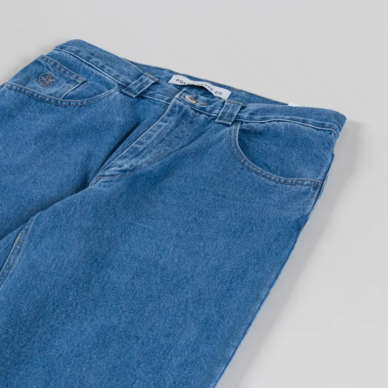 Polar Skate Co. 93! Pants Mid Blue-4