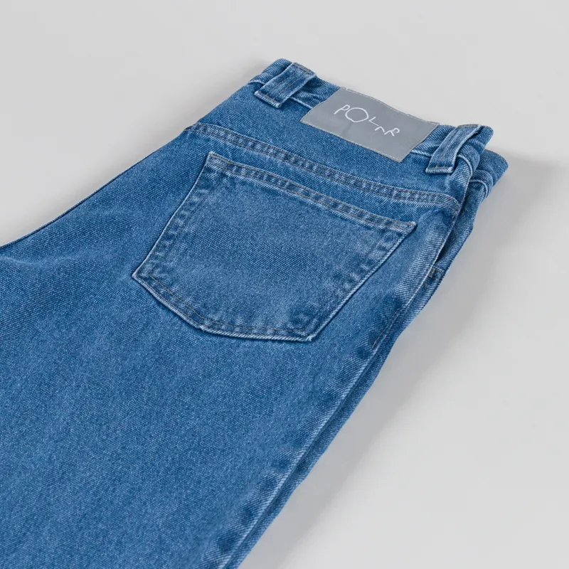 Polar Skate Co. 93! Pants Mid Blue-5