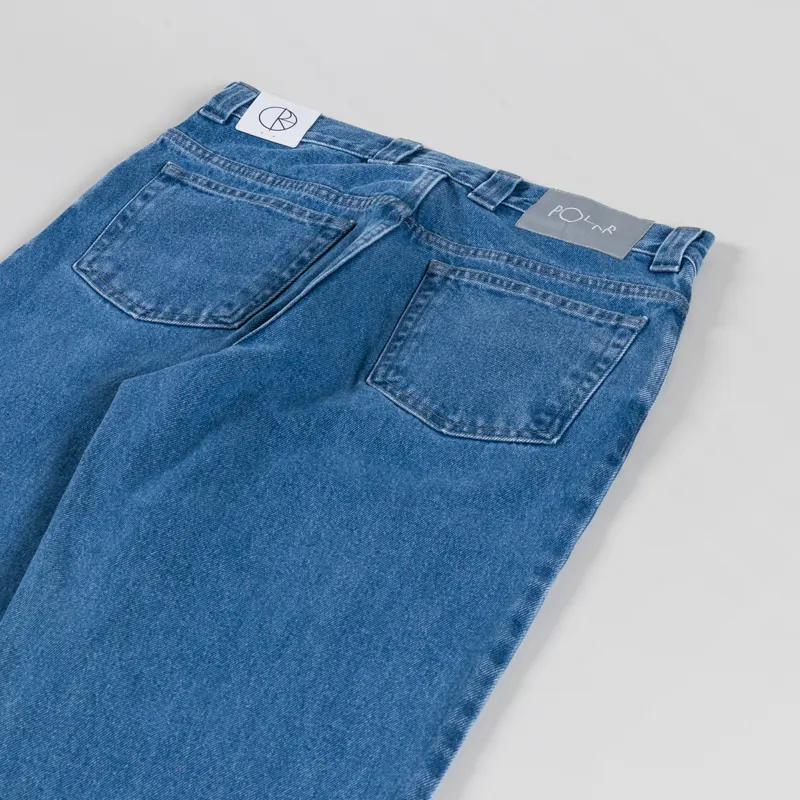 Polar Skate Co. 93! Pants Mid Blue-3