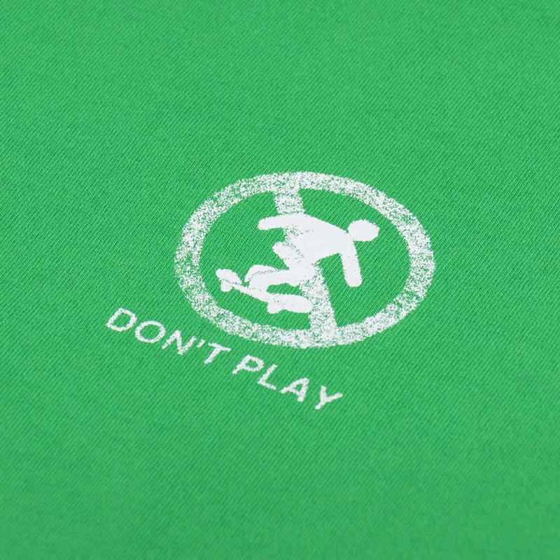 Polar Skate Co. Don't Play T Shirt Kelly Green-5