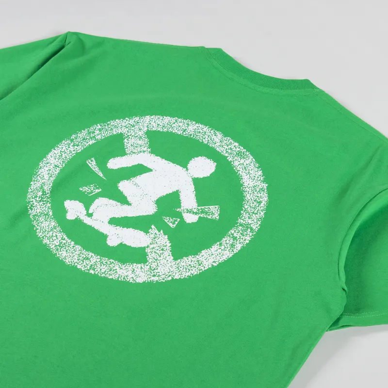 Polar Skate Co. Don't Play T Shirt Kelly Green-2