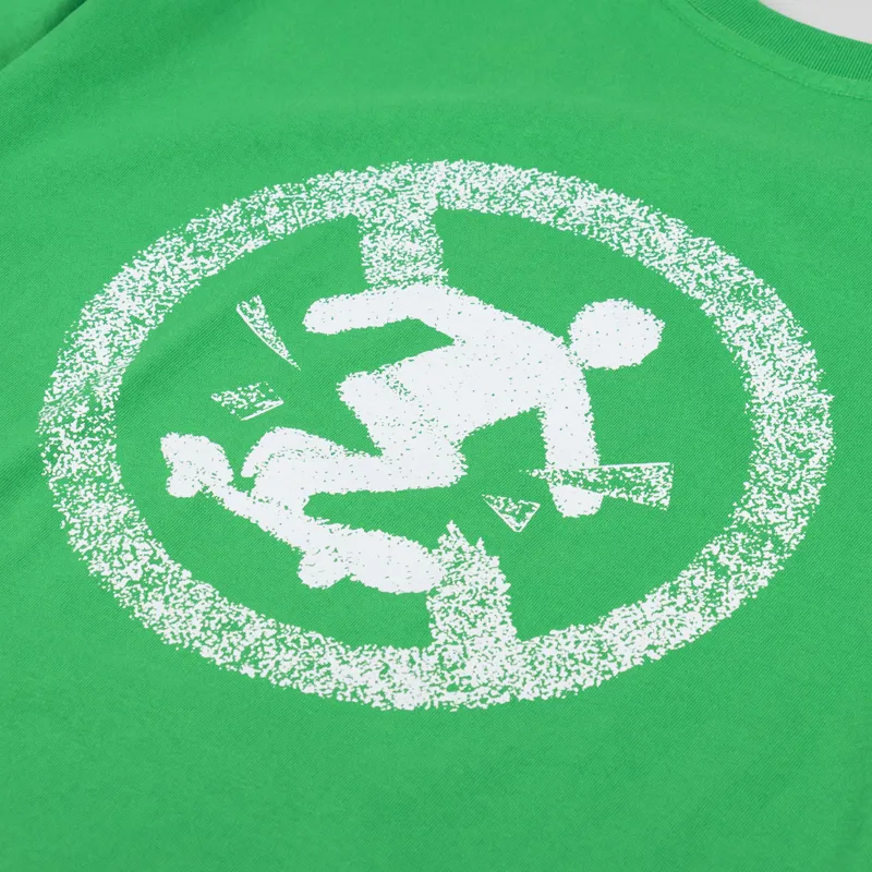 Polar Skate Co. Don't Play T Shirt Kelly Green-4