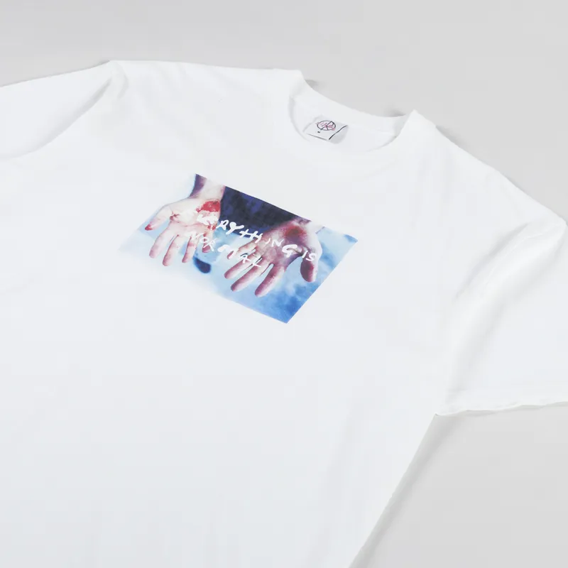 Polar Skate Co. Commitment T Shirt White-1