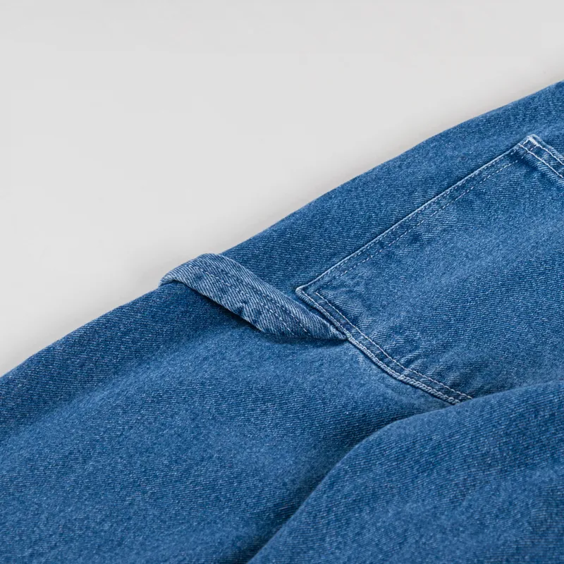 Polar Skate Co. Big Boy Work Pants Blue Wash-10