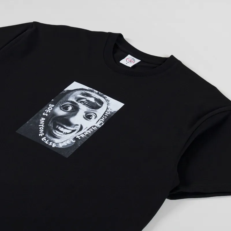 Polar Skate Co. Trapped Inside T Shirt Black-1