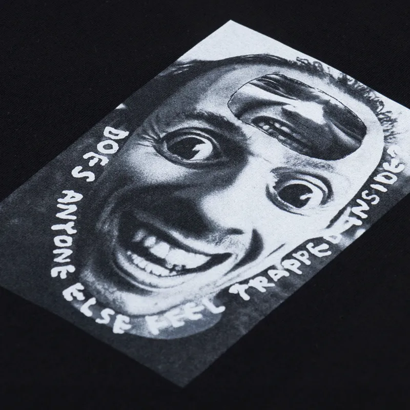 Polar Skate Co. Trapped Inside T Shirt Black-2