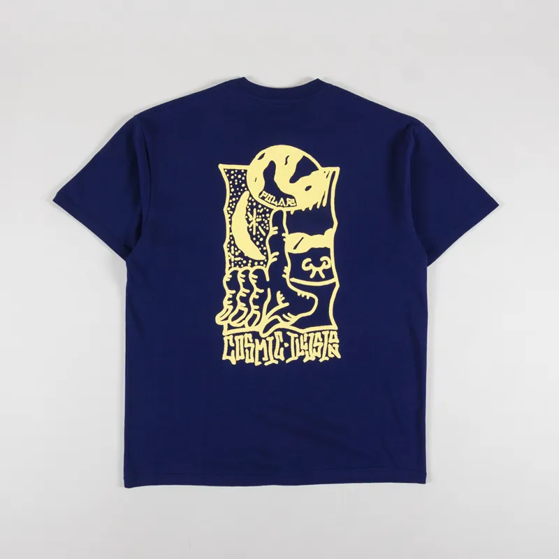 Polar Skate Co. Cosmic T Shirt Dark Blue
