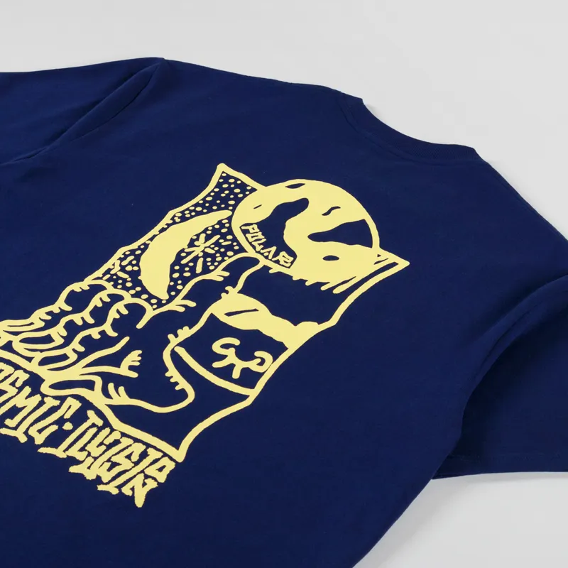 Polar Skate Co. Cosmic T Shirt Dark Blue-2