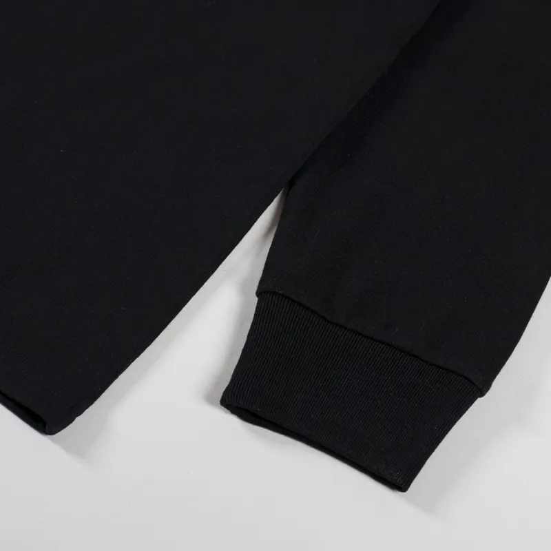 Polar Skate Co. Sad At Times Long Sleeve T Shirt Black-6