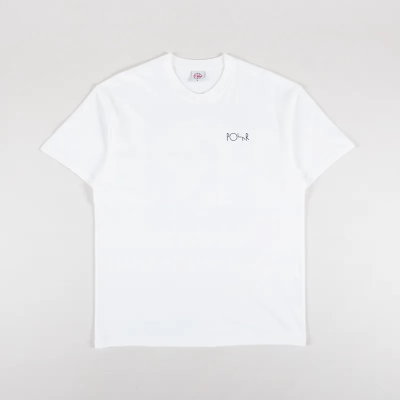 Polar Skate Co. Portrait T Shirt White-1