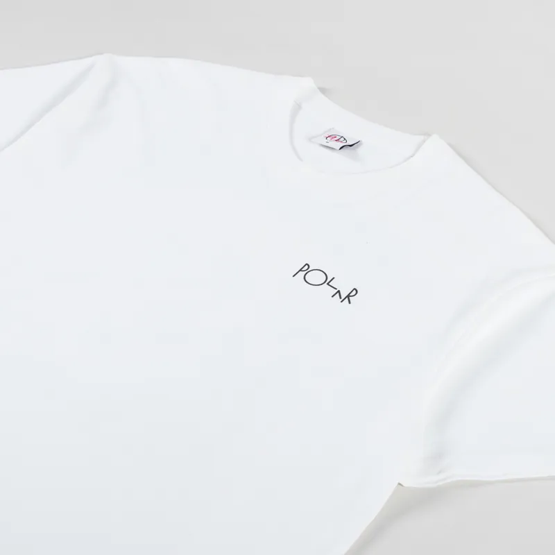 Polar Skate Co. Portrait T Shirt White-3