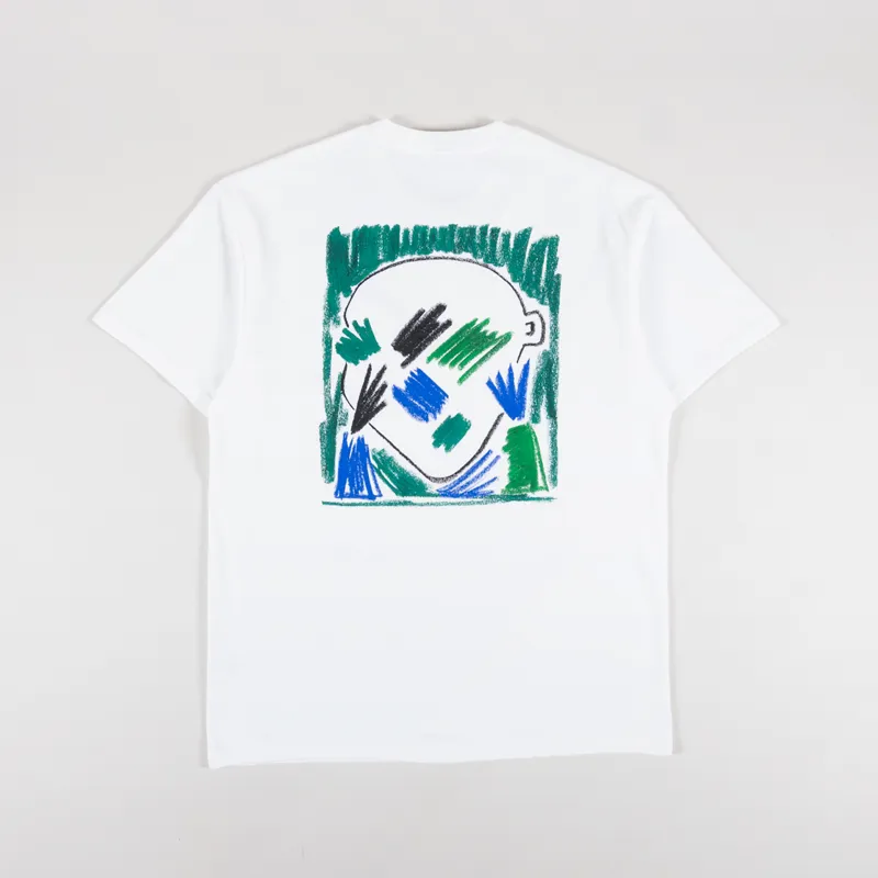 Polar Skate Co. Portrait T Shirt White