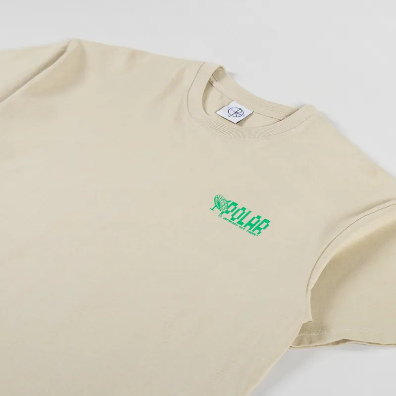 Polar Skate Co. Anyone Out There T Shirt Sand-3