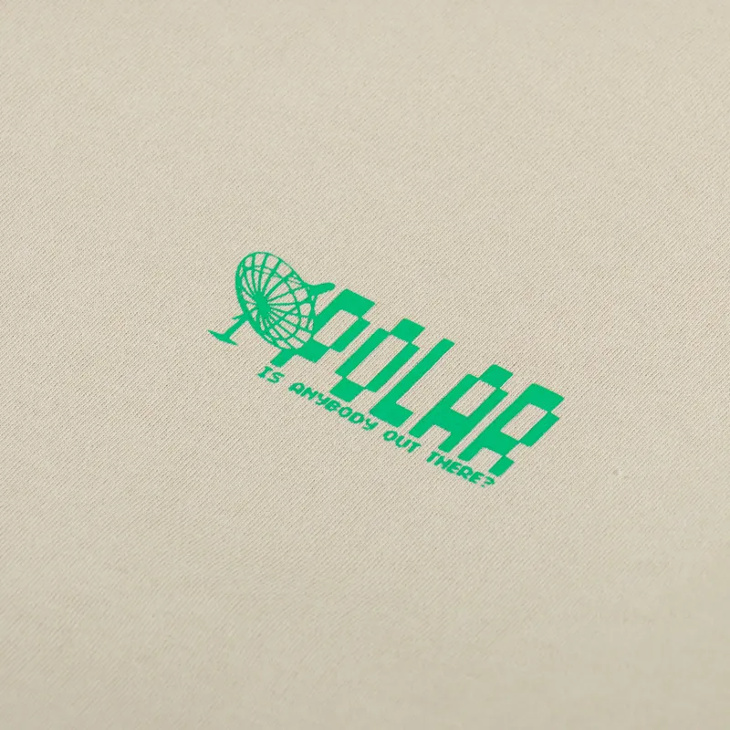 Polar Skate Co. Anyone Out There T Shirt Sand-5