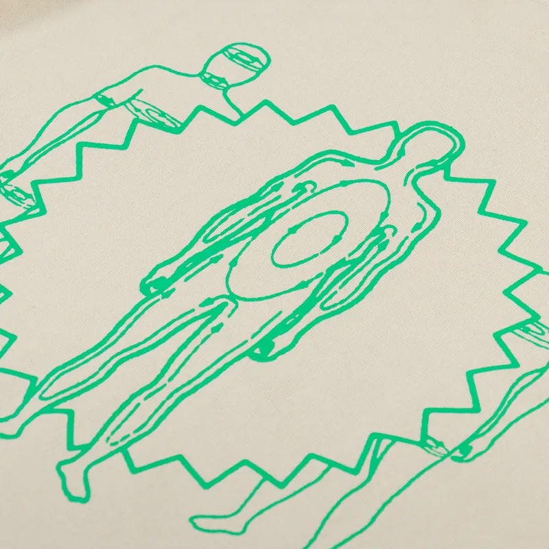 Polar Skate Co. Anyone Out There T Shirt Sand-4