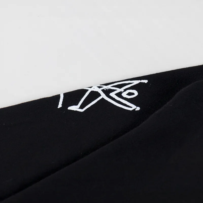 Polar Skate Co. Sad At Times Dave Hoodie Black-5