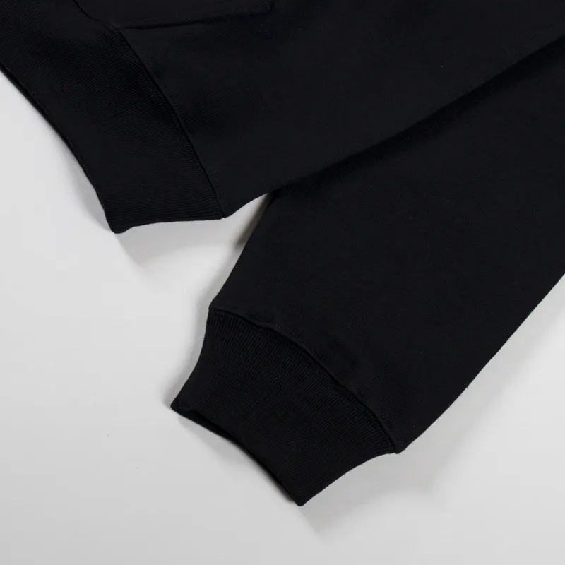 Polar Skate Co. Sad At Times Dave Hoodie Black-9