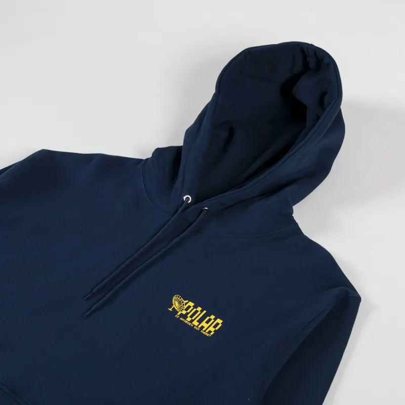 Polar Skate Co. Anyone Out There Dave Hoodie New Navy-2