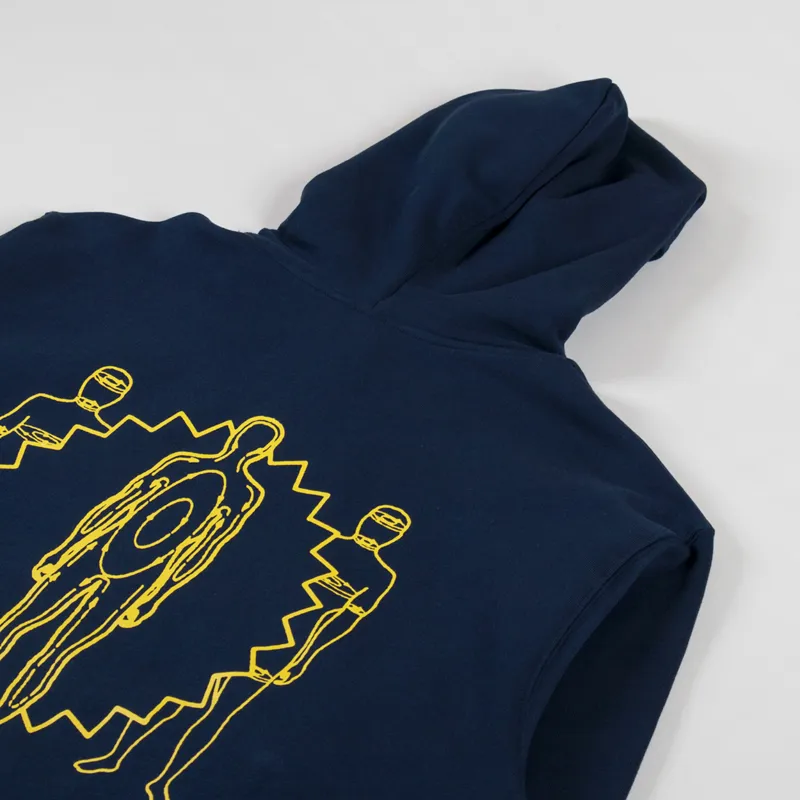 Polar Skate Co. Anyone Out There Dave Hoodie New Navy-3