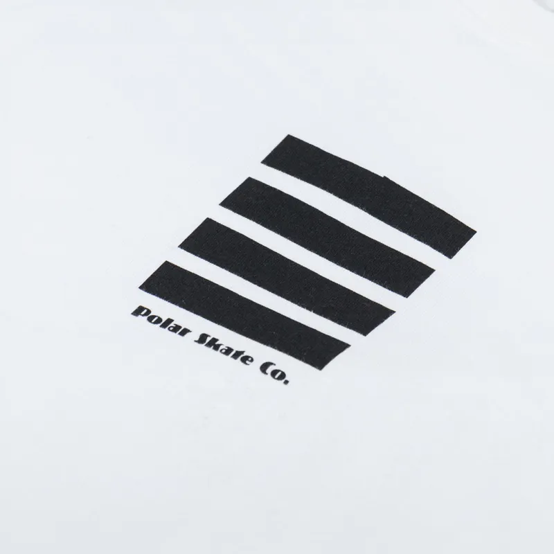 Polar Skate Co. Tape And Panther T Shirt White-5