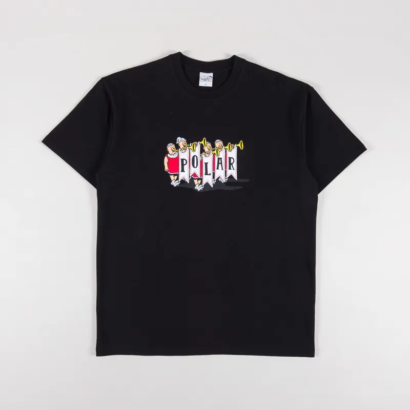 Polar Skate Co. Trumpets T Shirt Black