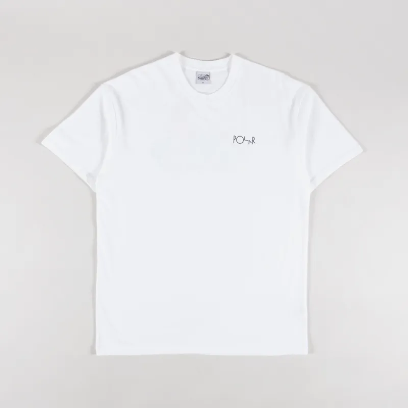 Polar Skate Co. Cowboy Cop T Shirt White-1