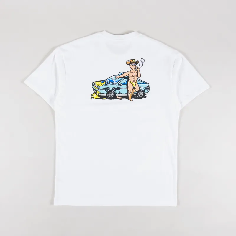 Polar Skate Co. Cowboy Cop T Shirt White
