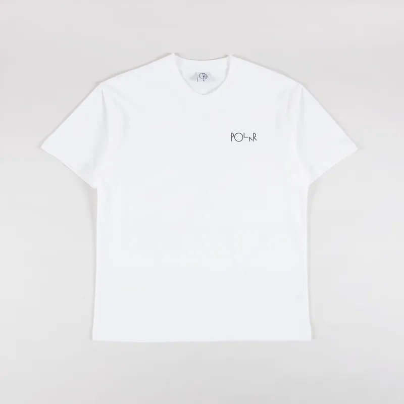 Polar Skate Co. No Comply T Shirt White-1