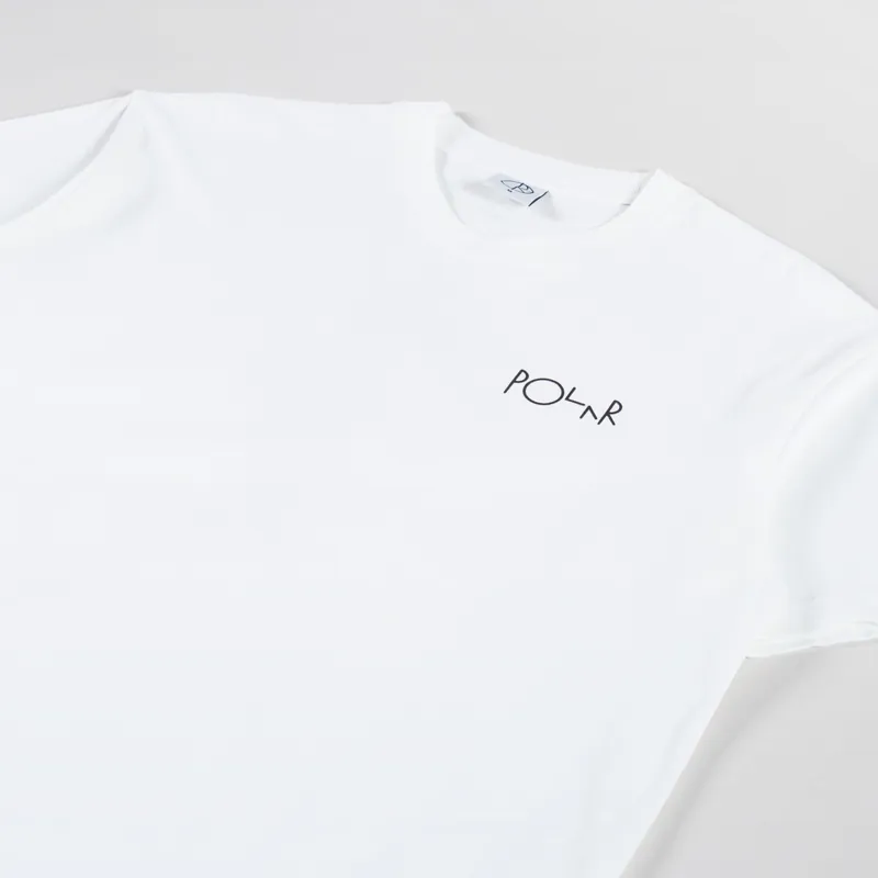 Polar Skate Co. No Comply T Shirt White-3